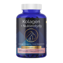 Kolagen + NUKLEOTYDY 180 kaps. (rybi hydrolizowany typ I i II, kwas hialorunowy + dodatki)