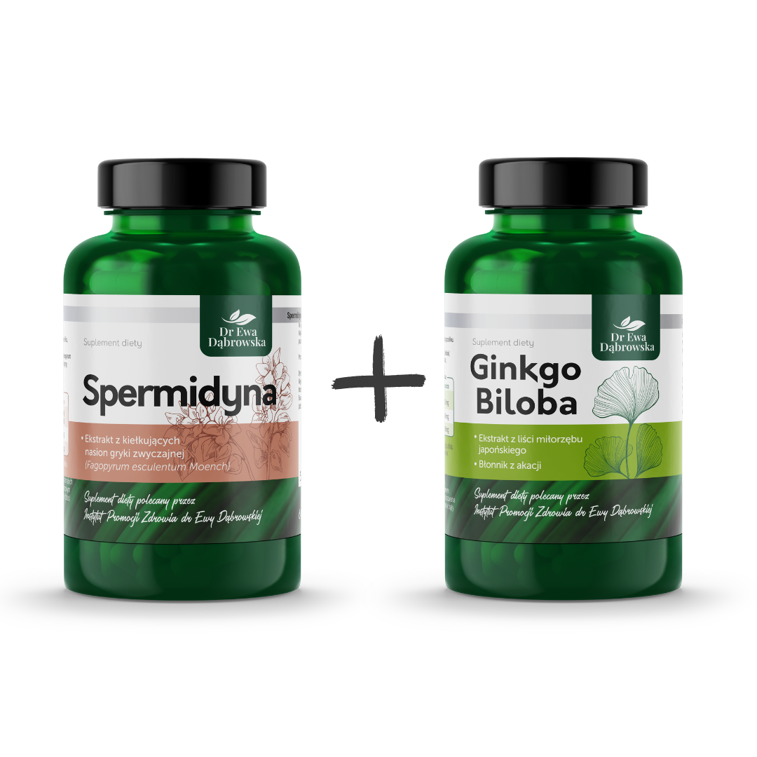 zestaw senior spermidyna ginkgo biloba