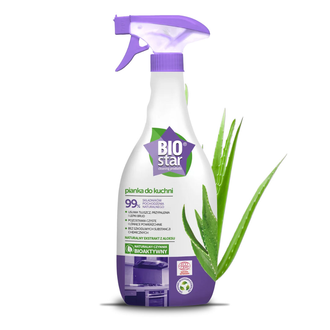 pianka do czyszczenia kuchni ekologiczna biostar 700 ml