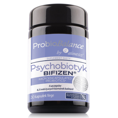 probiotyk probiobalance psychobiotyk bifizen 65 mld 30 kaps aliness