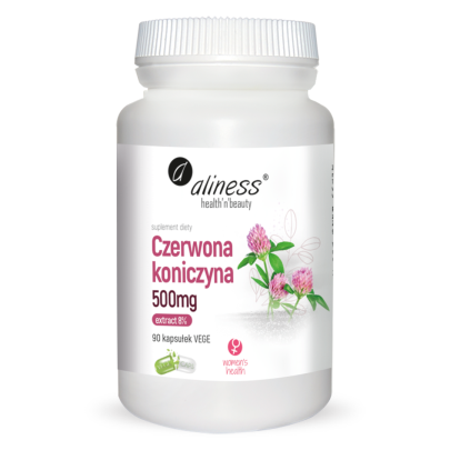 czerwona koniczyna ekstrakt 8 500 mg 90 kaps vege aliness