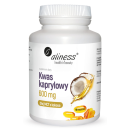 kwas kaprylowy 60 c8 600 mg 90 kaps olej mct z kokosa aliness