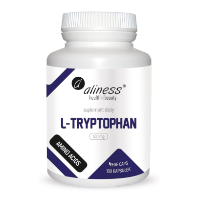 l tryptofan l tryptophan 500 mg 100 kaps vege aliness