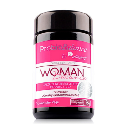 probiotyk woman balance probiobalance 20 mld 30 kaps vege aliness