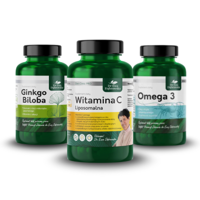 zestaw krazenie ginkgo biloba wit c liposomalna omega 3 z kryla dr ewa dabrowska