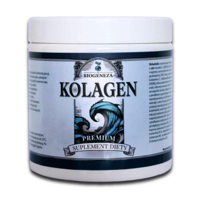 kolagen premium rybi hydrolizowany z dodatkami 300 g biogeneza