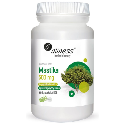 mastika oryginalna z chios 500 mg 60 kaps vege aliness