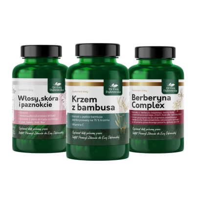 zestaw metamorfoza berberyna complex wlosy skora paznokcie krzem z bambusa dr ewa dabrowska