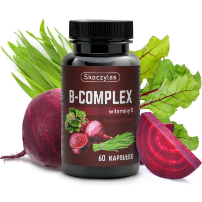 b complex formy metylowane z ekstraktem z buraka i mlodego jeczmienia 60 kaps skoczylas