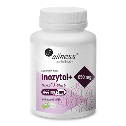 inozytol myo d chiro 650mg b6 100 kaps aliness