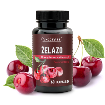 zelazo 3 formy wisnia witamina c 60 kaps skoczylas